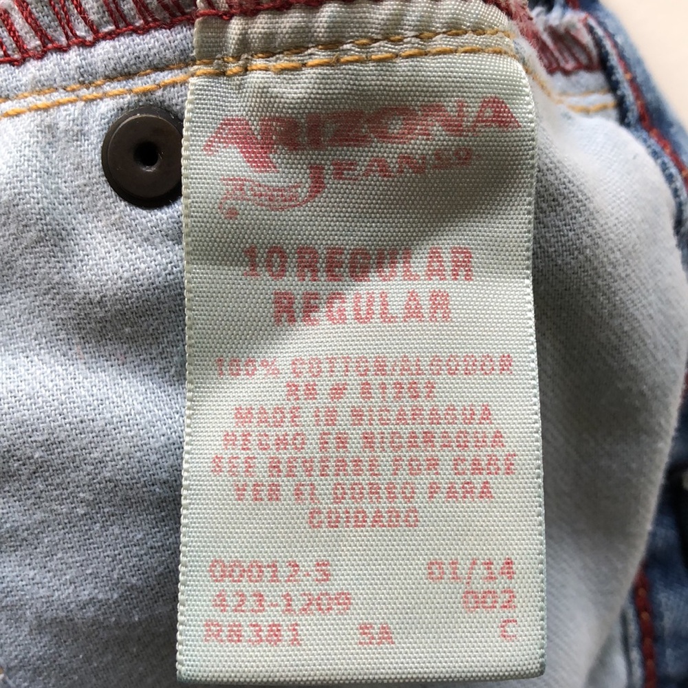 Arizona Jean Co. Girls Bermuda Style Denim Shorts - Picture 5 of 7